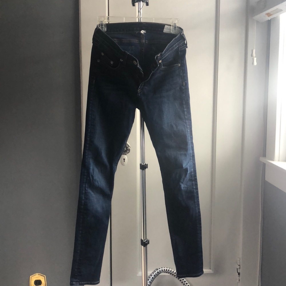 Rag & Bone Skinny Jeans: Woodford
